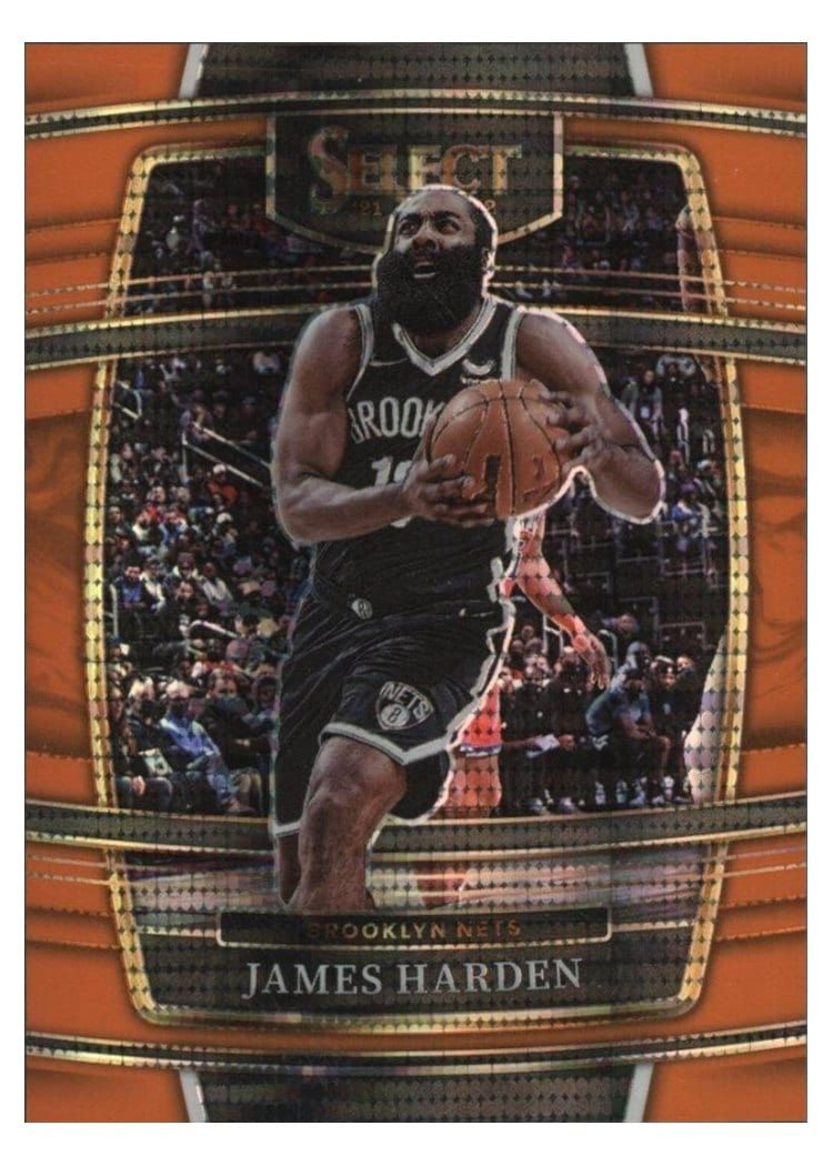 2021-22 Panini Select Base Set James Harden #47 card