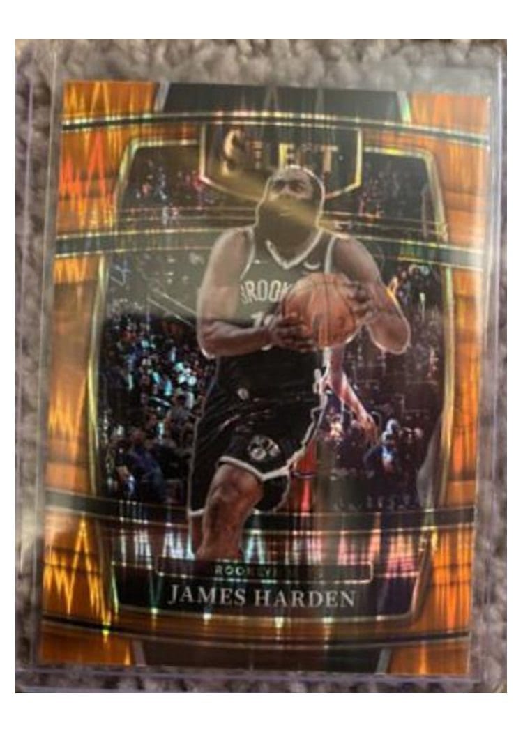 2021-22 Panini Select Base Set James Harden #47 card