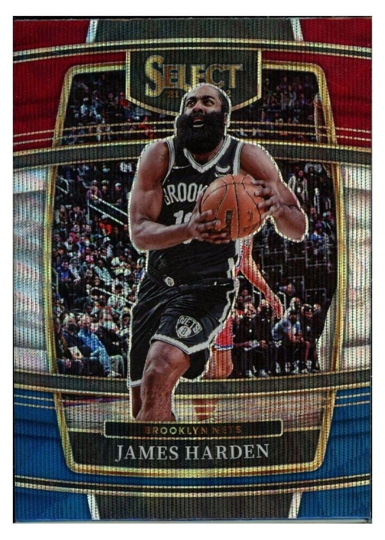 2021-22 Panini Select Base Set James Harden #47 card