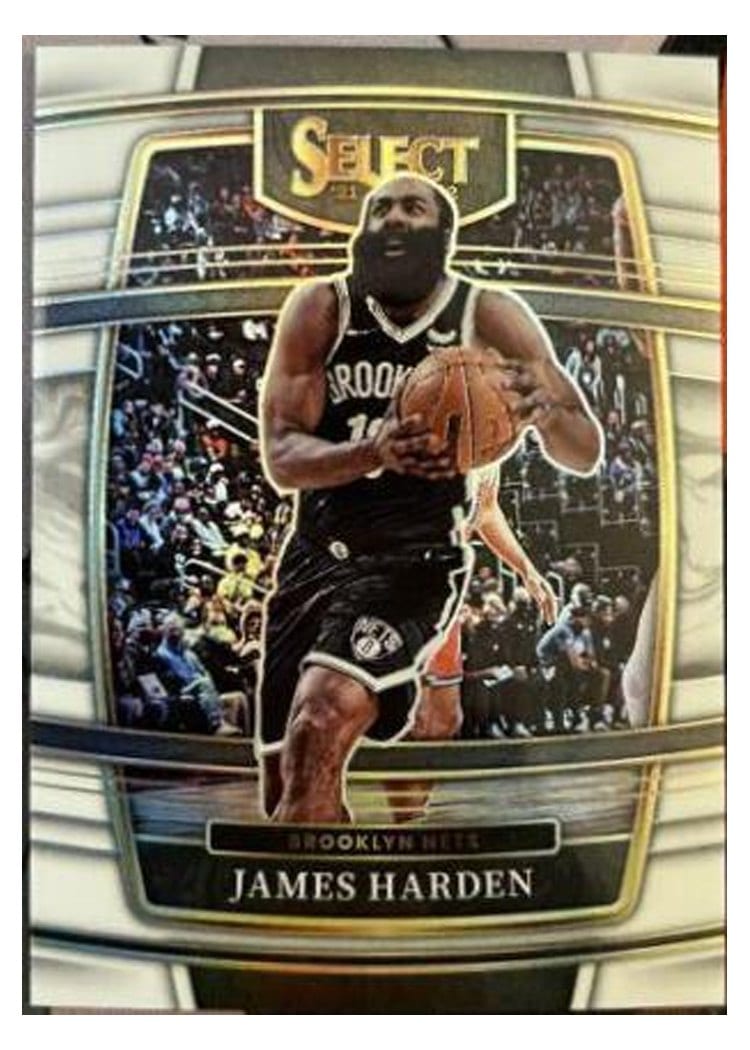 2021-22 Panini Select Base Set James Harden #47 card