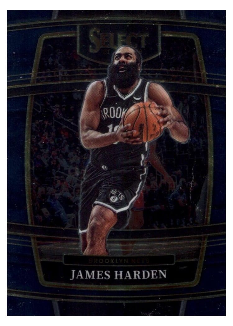 2021-22 Panini Select Base Set James Harden #47 card