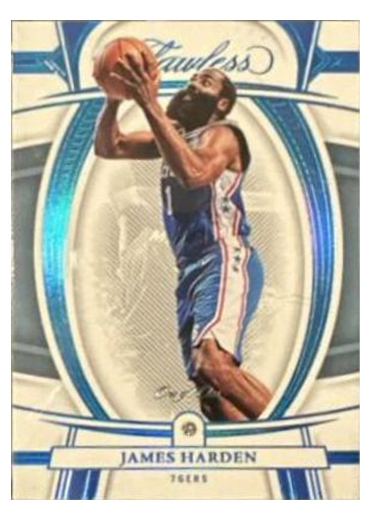 2021 Panini Flawless James Harden #87 card