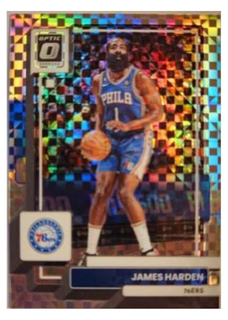 2022-23 Donruss Optic Base Set James Harden #22 card