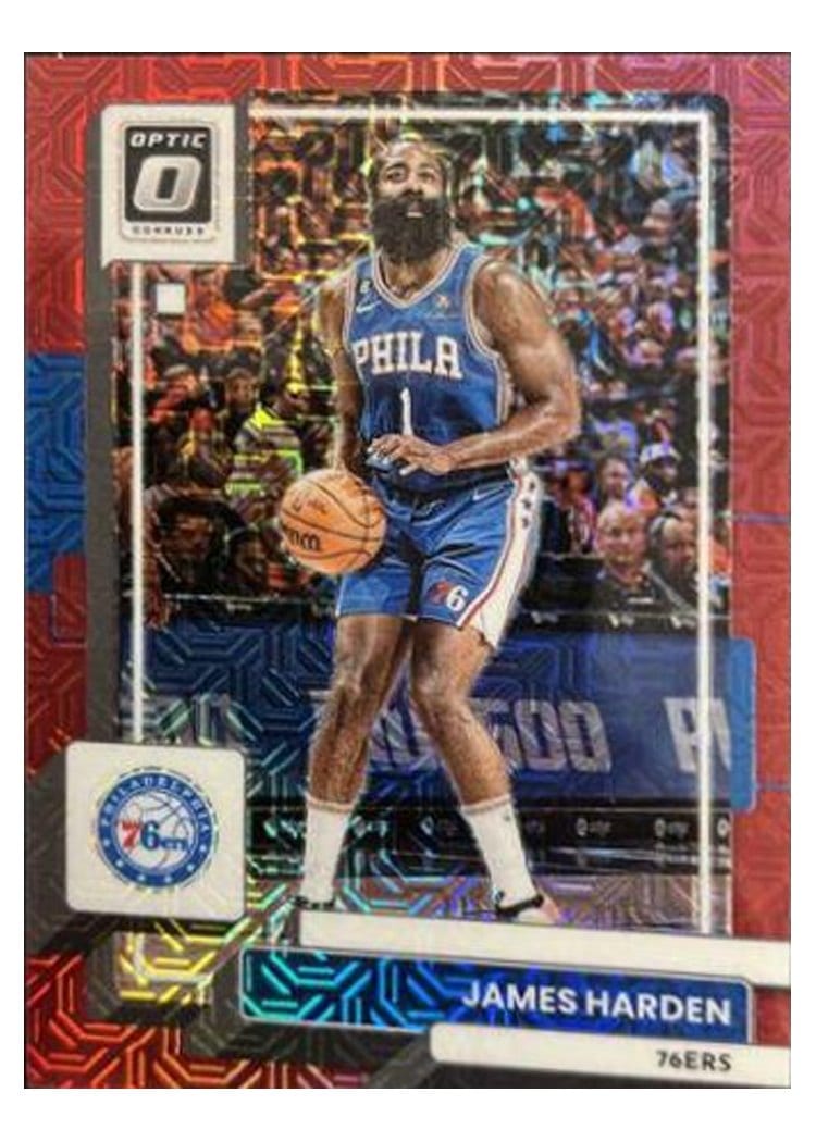 2022-23 Donruss Optic Base Set James Harden #22 card