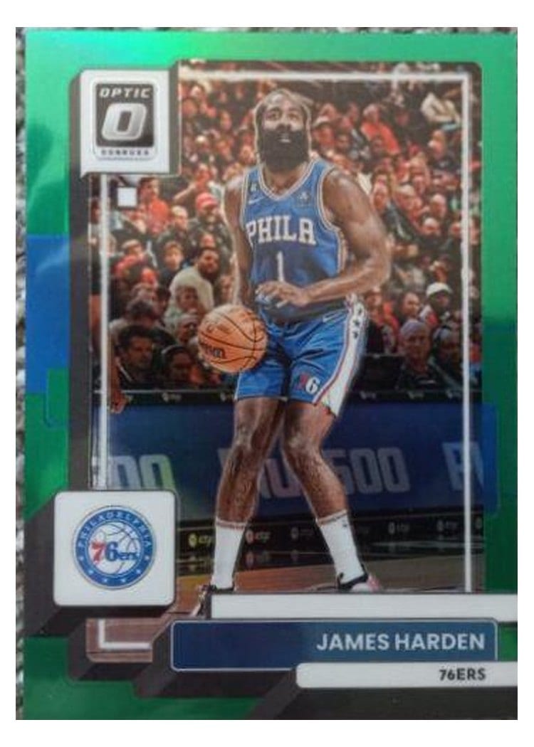 2022-23 Donruss Optic Base Set James Harden #22 card