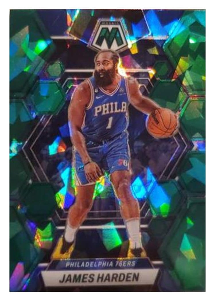 2022-23 Panini Mosaic Base Set James Harden #55 card