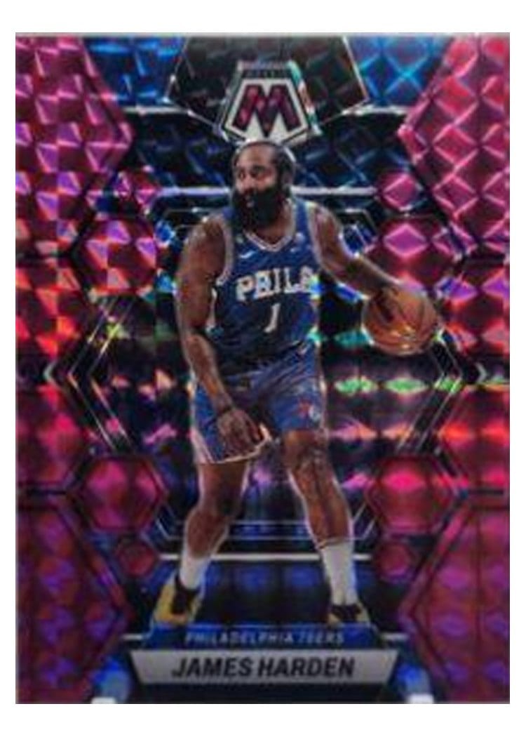 2022-23 Panini Mosaic Base Set James Harden #55 card