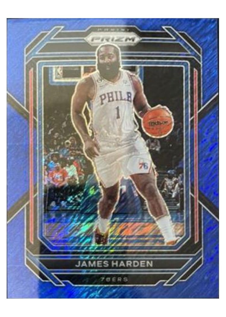 2022-23 Panini Prizm Base Set James Harden #35 card