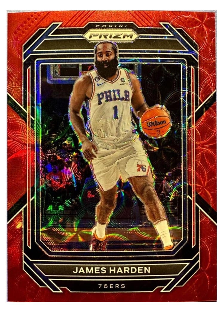 2022-23 Panini Prizm Base Set James Harden #35 card