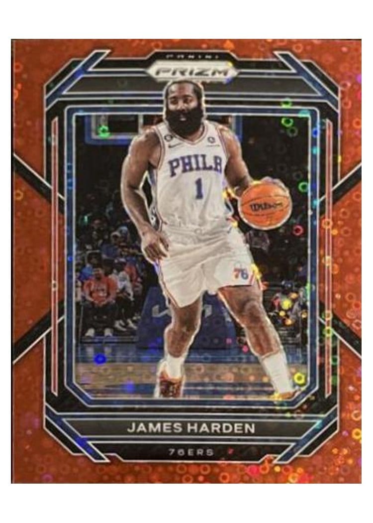 2022-23 Panini Prizm Base Set James Harden #35 card