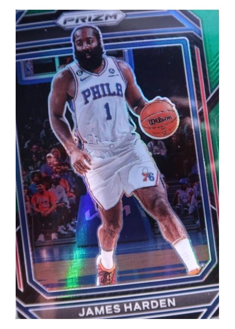 2022-23 Panini Prizm Base Set James Harden #35 card