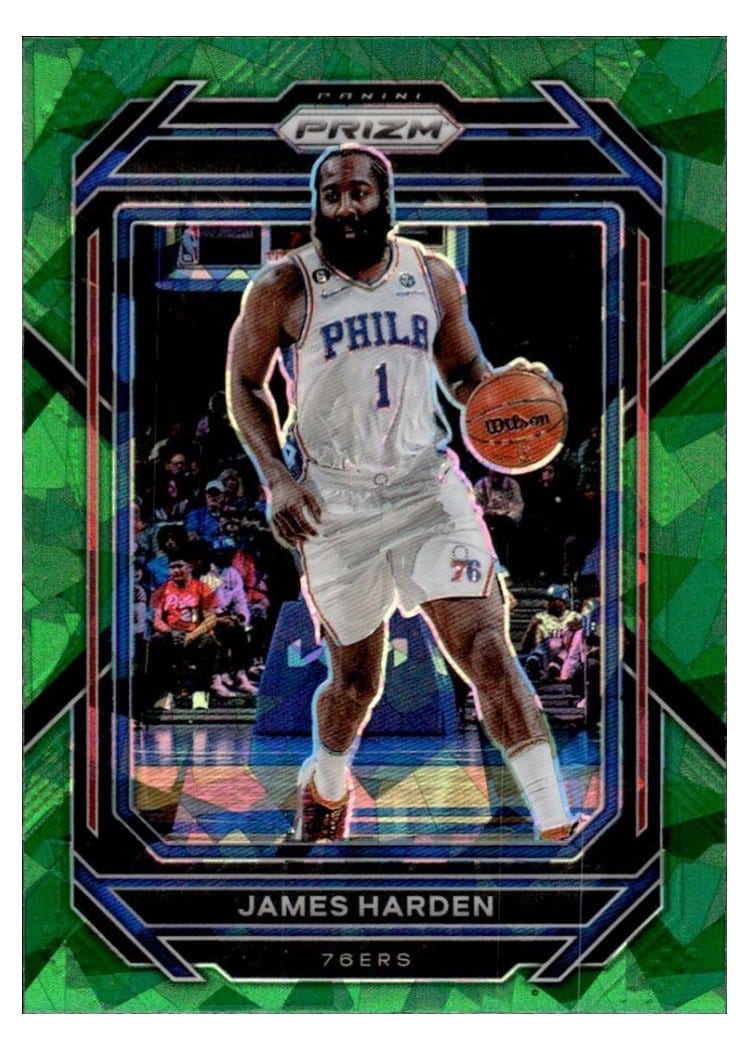 2022-23 Panini Prizm Base Set James Harden #35 card