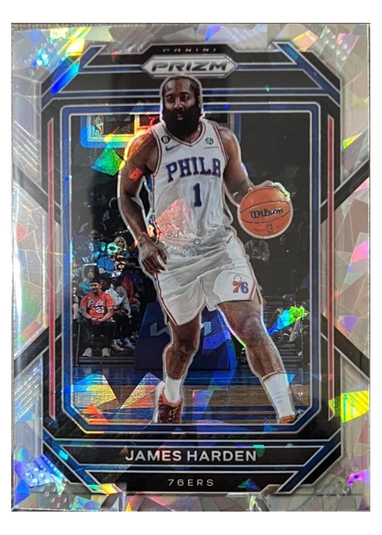 2022-23 Panini Prizm Base Set James Harden #35 card