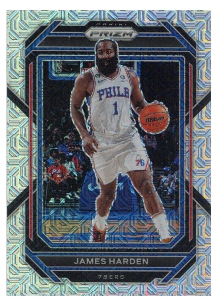2022-23 Panini Prizm Base Set James Harden #35 card