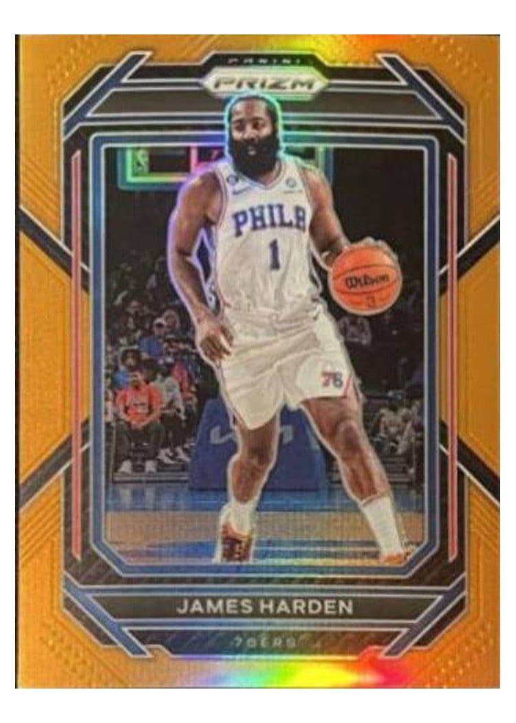 2022-23 Panini Prizm Base Set James Harden #35 card