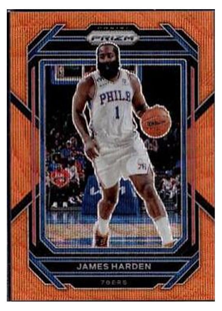2022-23 Panini Prizm Base Set James Harden #35 card