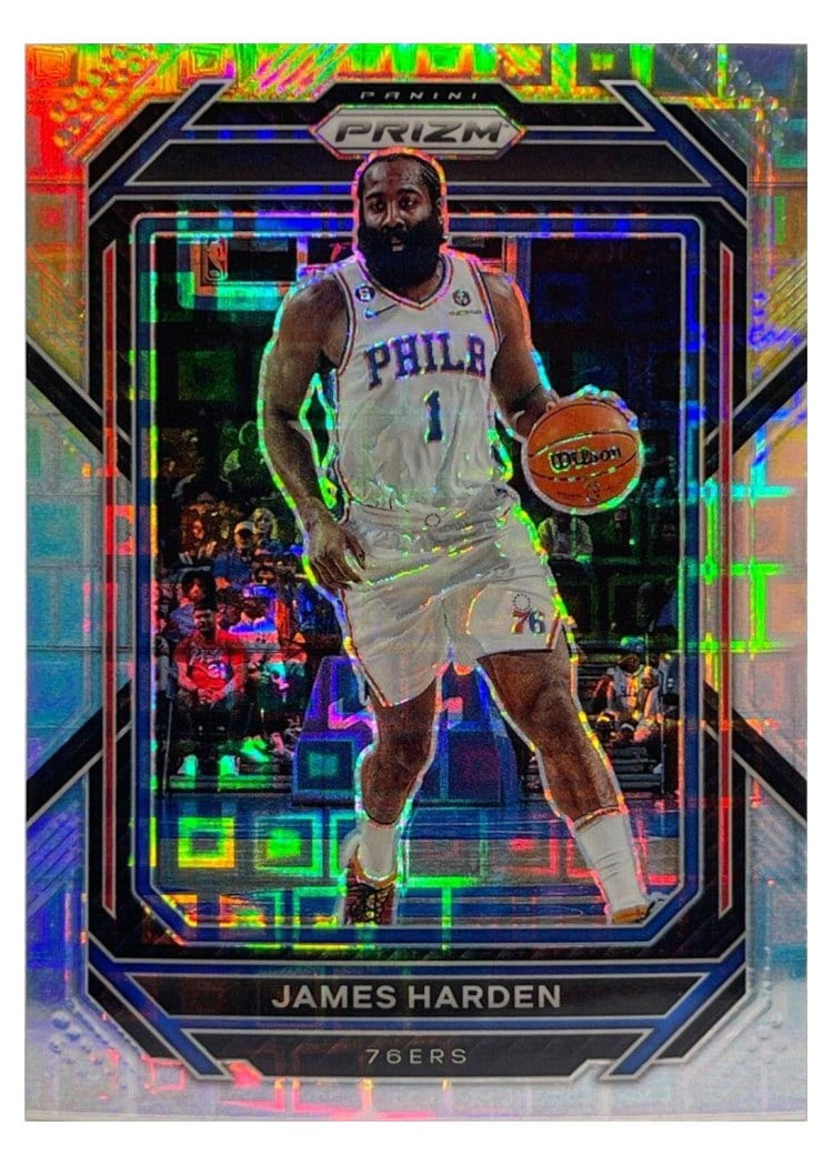 2022-23 Panini Prizm Base Set James Harden #35 card