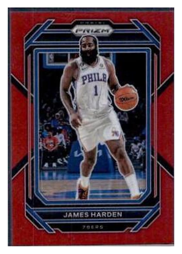 2022-23 Panini Prizm Base Set James Harden #35 card