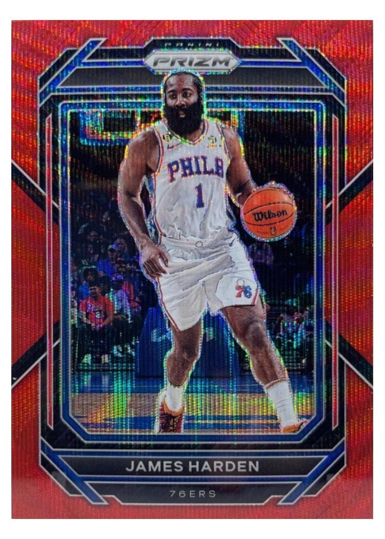2022-23 Panini Prizm Base Set James Harden #35 card