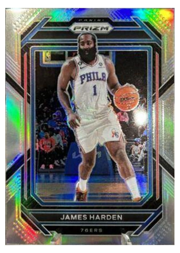 2022-23 Panini Prizm Base Set James Harden #35 card