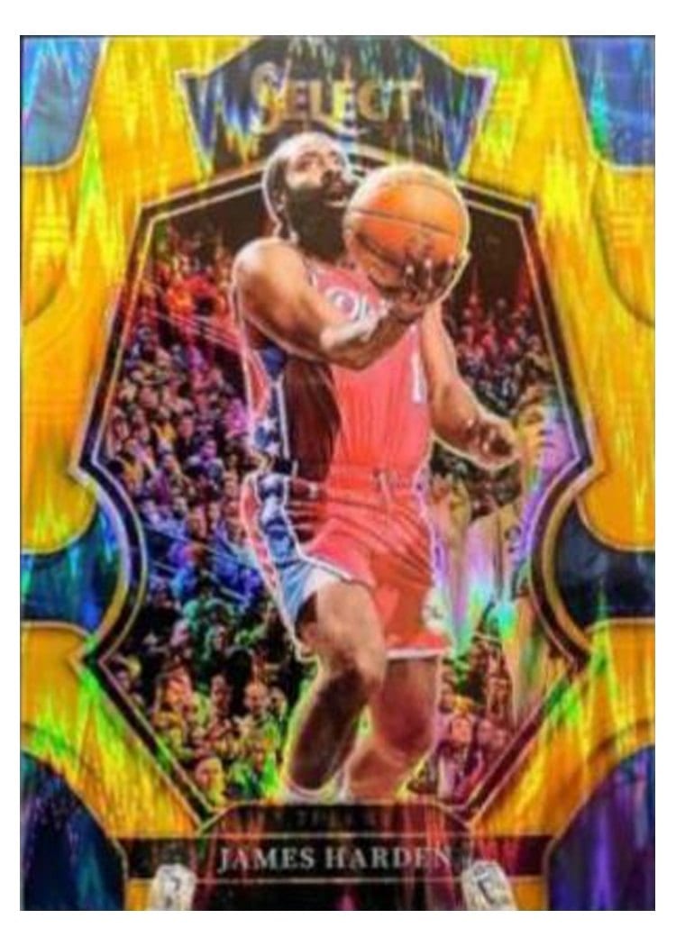 2022-23 Panini Select Base Set James Harden #125 card