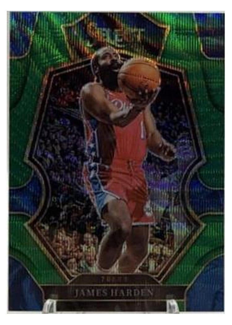 2022-23 Panini Select Base Set James Harden #125 card