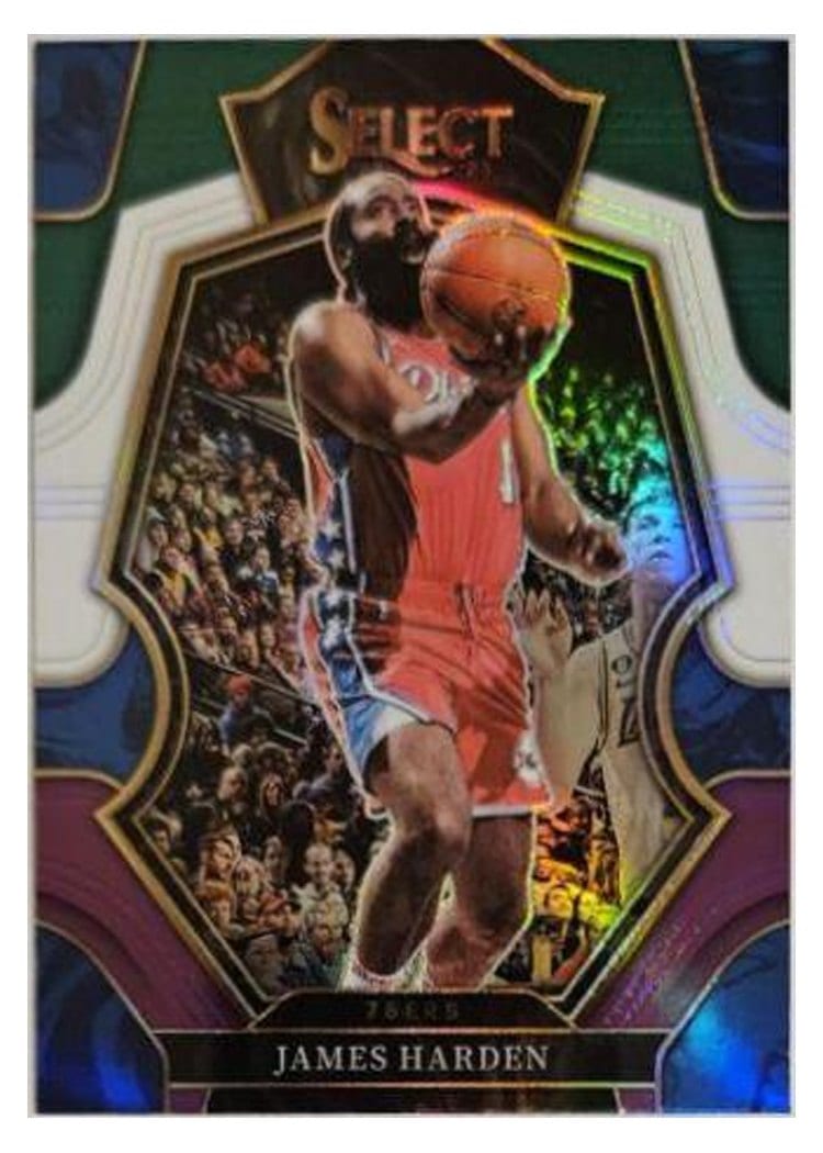 2022-23 Panini Select Base Set James Harden #125 card