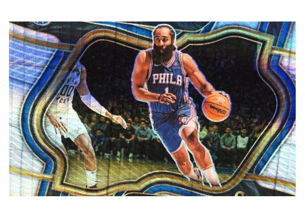 2022-23 Panini Select Base Set James Harden #125 card