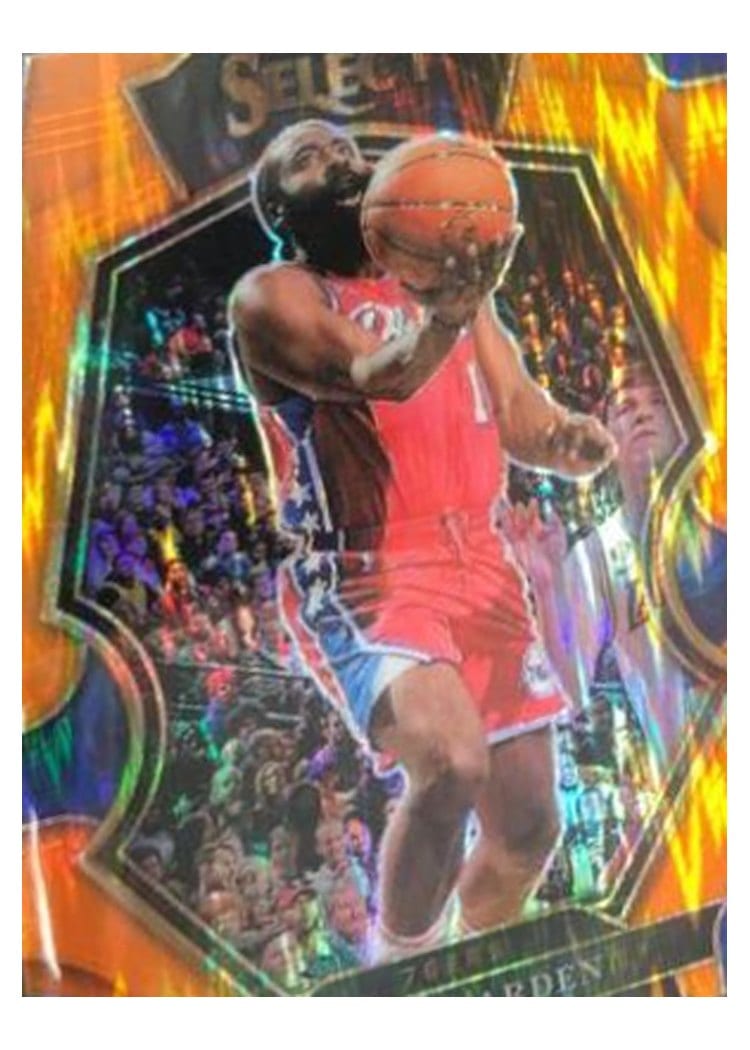 2022-23 Panini Select Base Set James Harden #125 card