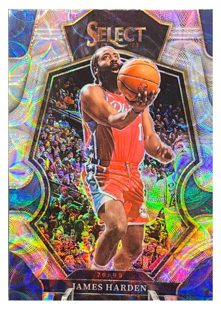 2022-23 Panini Select Base Set James Harden #125 card