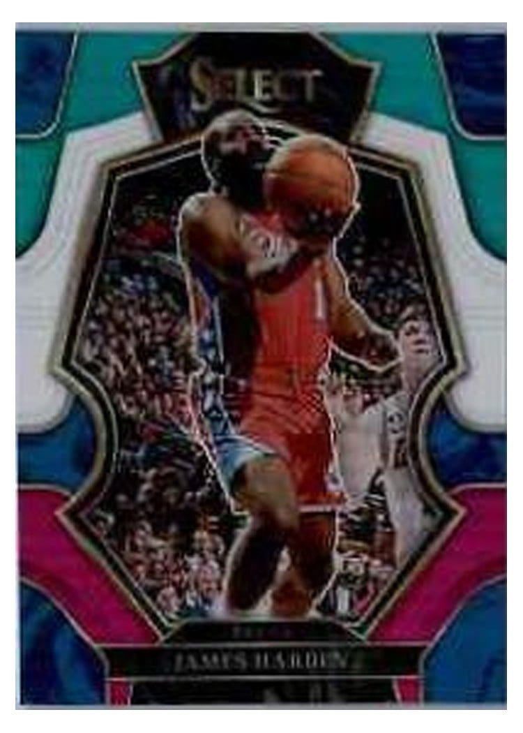 2022-23 Panini Select Base Set James Harden #125 card