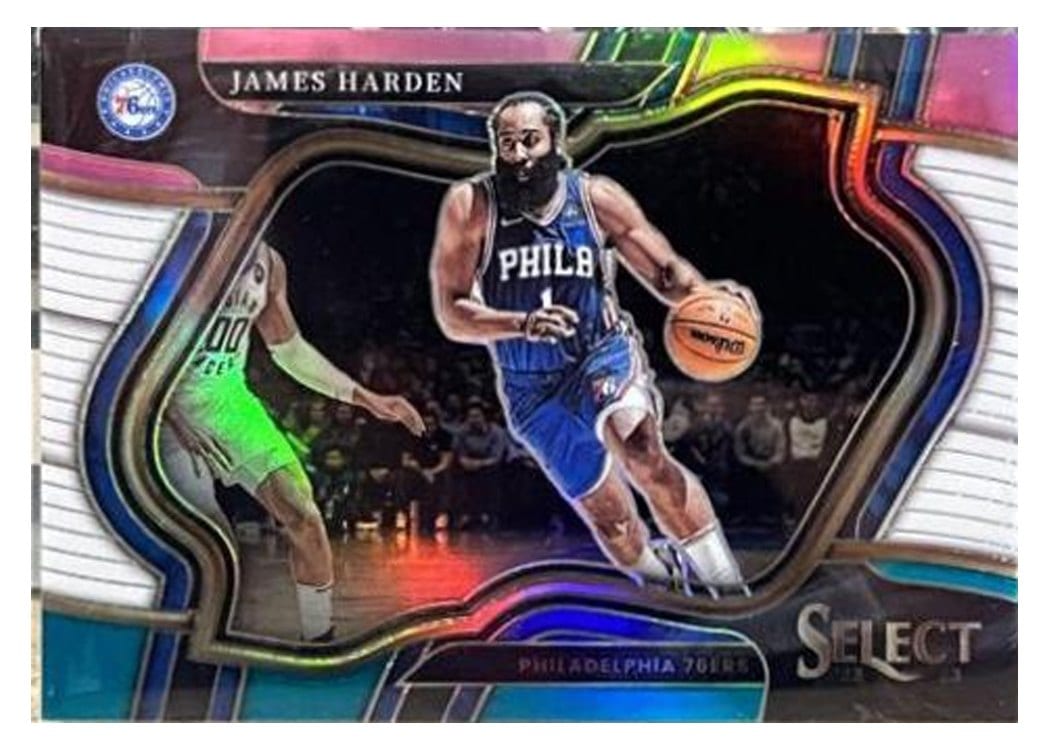 2022-23 Panini Select Base Set James Harden #125 card