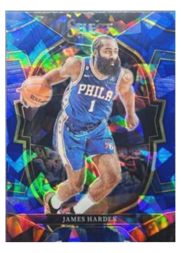 2022-23 Panini Select Base Set James Harden #225 card