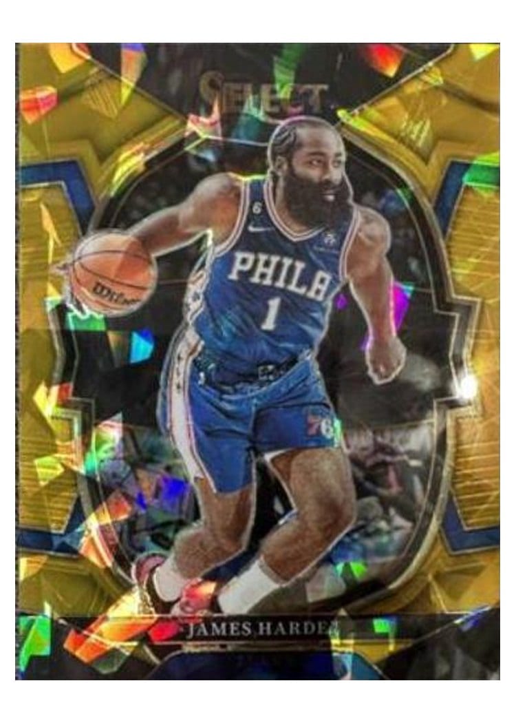 2022-23 Panini Select Base Set James Harden #225 card