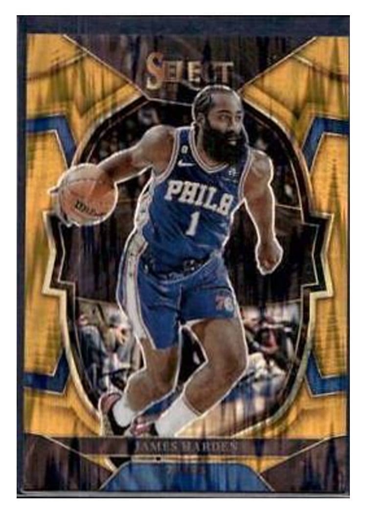 2022-23 Panini Select Base Set James Harden #225 card