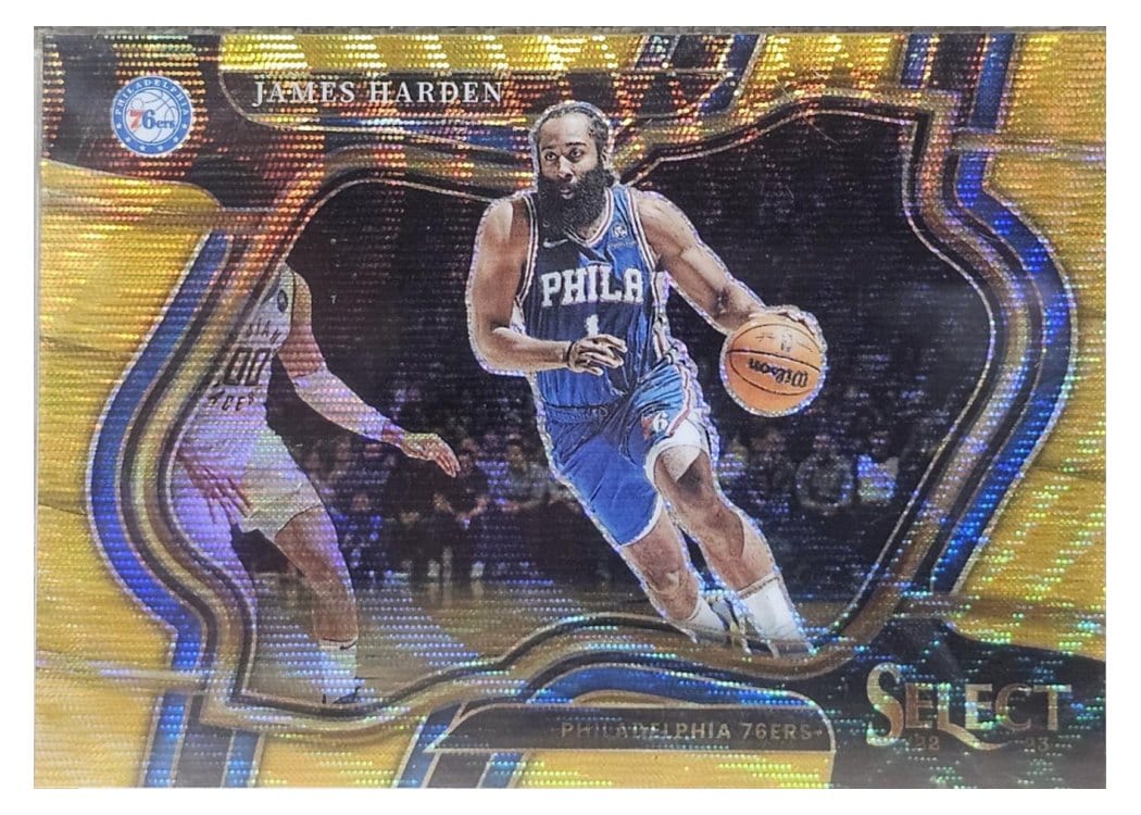 2022-23 Panini Select Base Set James Harden #225 card