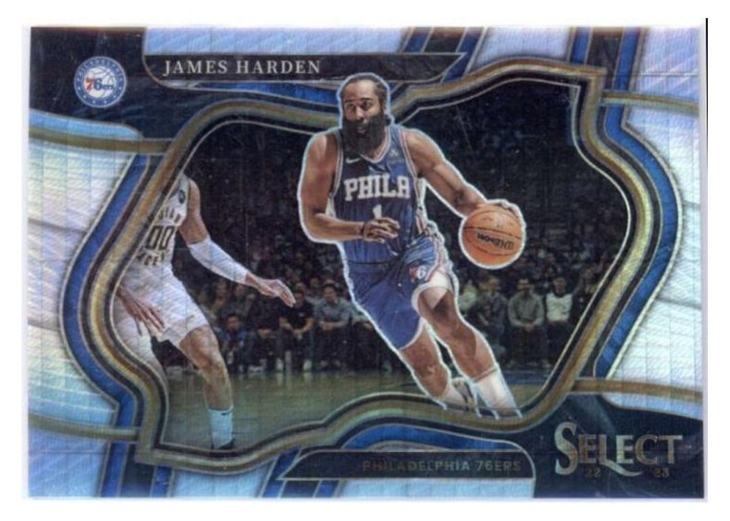2022-23 Panini Select Base Set James Harden #225 card