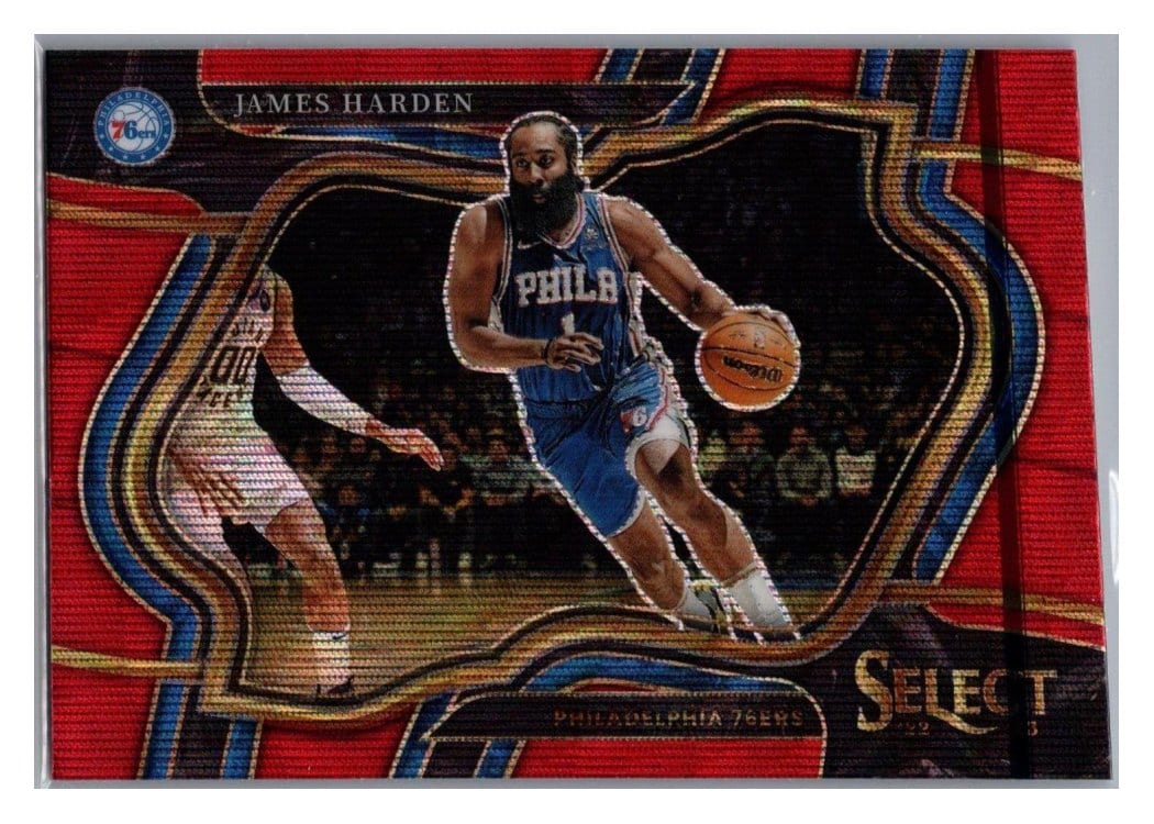 2022-23 Panini Select Base Set James Harden #225 card
