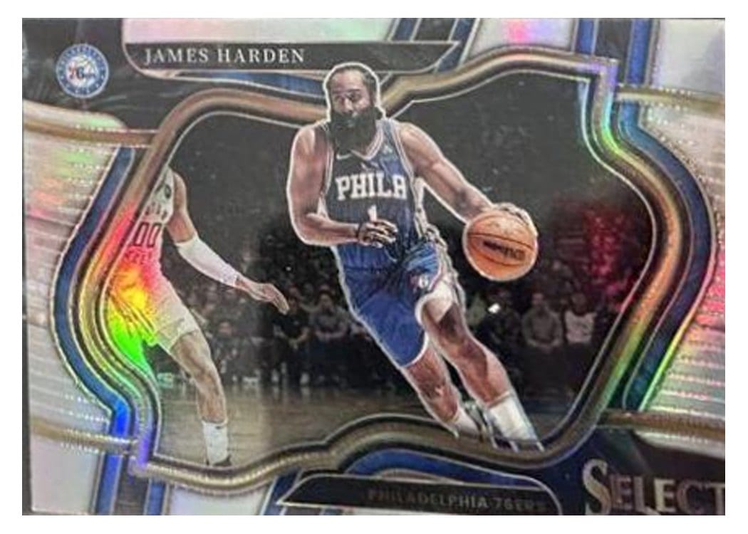 2022-23 Panini Select Base Set James Harden #225 card