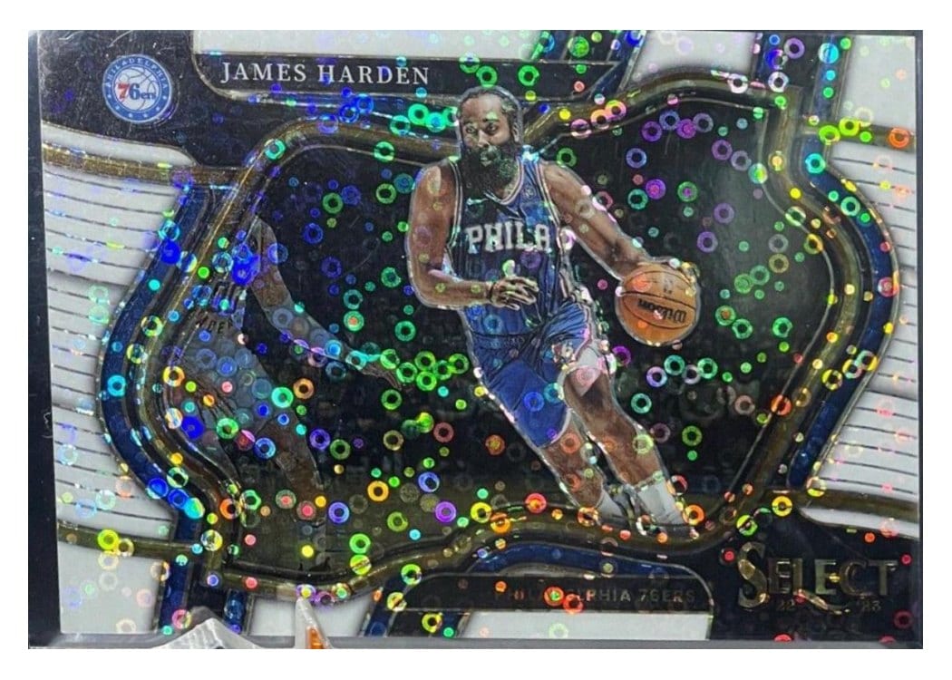 2022-23 Panini Select Base Set James Harden #225 card