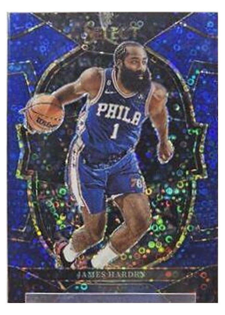 2022-23 Panini Select Base Set James Harden #25 card