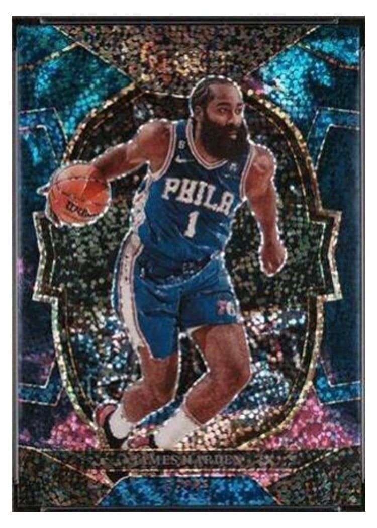 2022-23 Panini Select Base Set James Harden #25 card