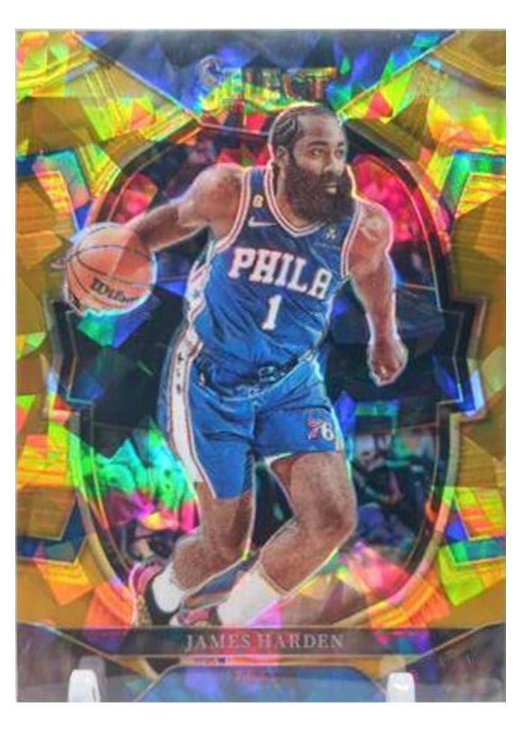 2022-23 Panini Select Base Set James Harden #25 card