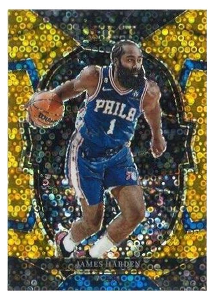 2022-23 Panini Select Base Set James Harden #25 card