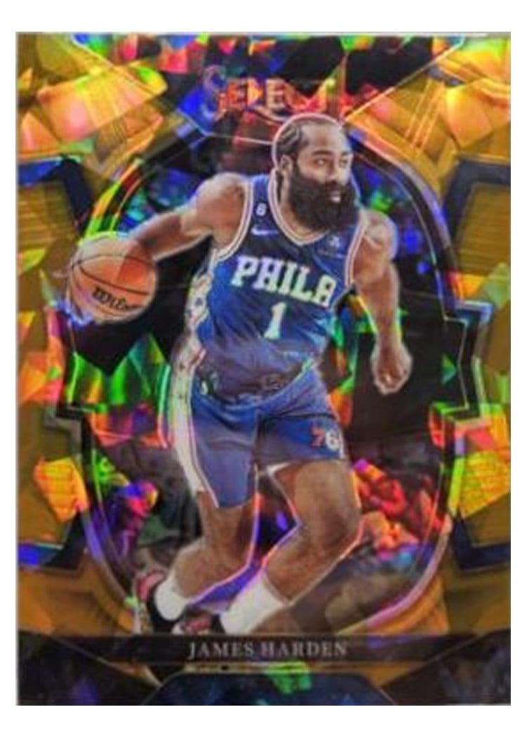 2022-23 Panini Select Base Set James Harden #25 card