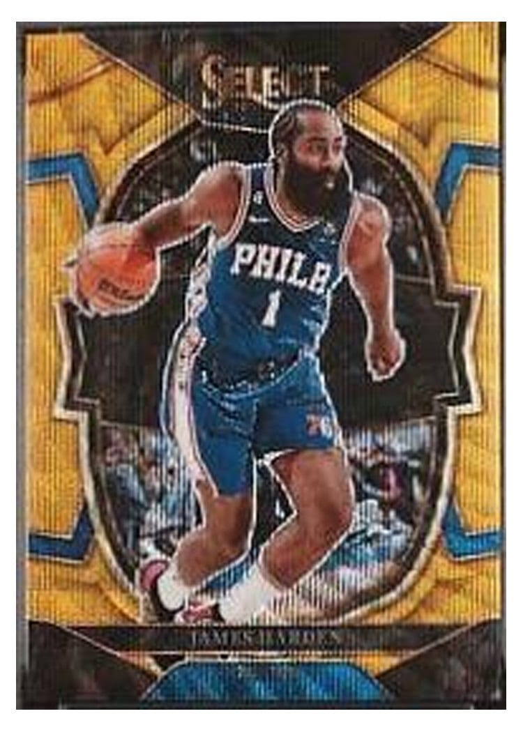 2022-23 Panini Select Base Set James Harden #25 card