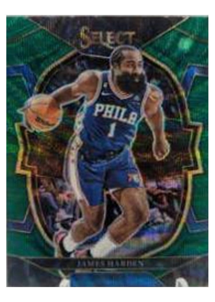 2022-23 Panini Select Base Set James Harden #25 card