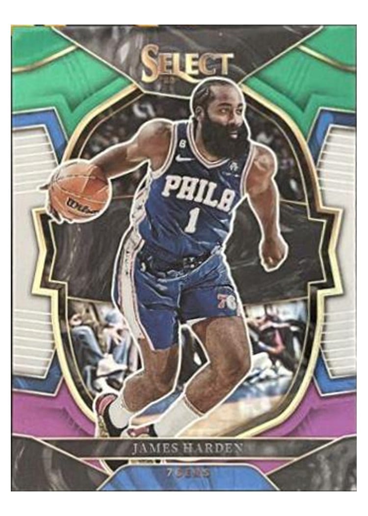 2022-23 Panini Select Base Set James Harden #25 card