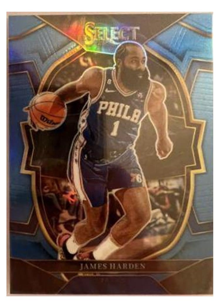 2022-23 Panini Select Base Set James Harden #25 card