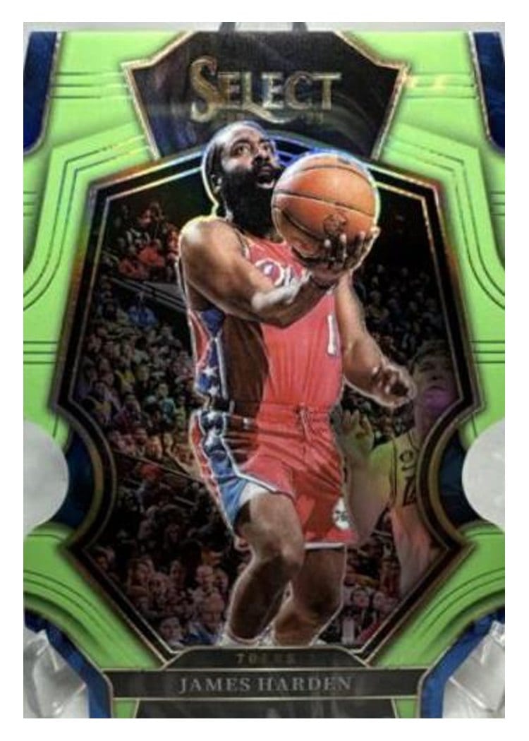 2022-23 Panini Select Base Set James Harden #25 card